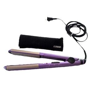 INFINITIPRO BY CONAIR 2-in-1 Styler Curl/Straighten Tourmaline Ceramic 1” Tested